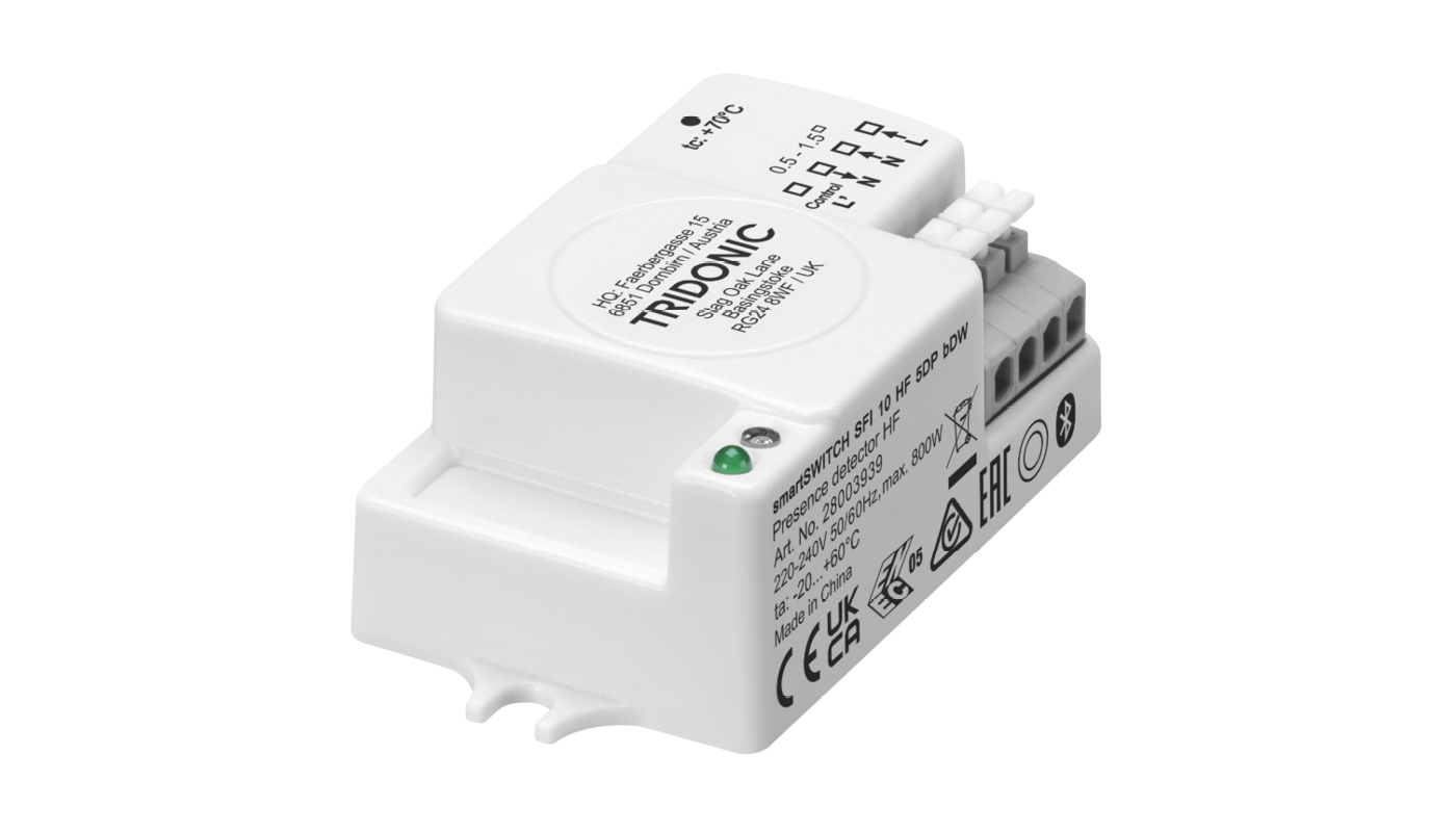 TRIDONIC BASICDIM Wireless Radar Sensor, Casambi