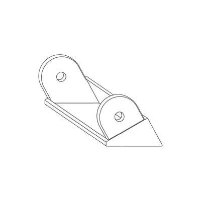 Montagebügel fix (FOLD 24)