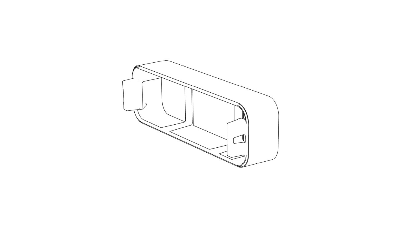 Wandhalterung (DADO S), Anthrazit