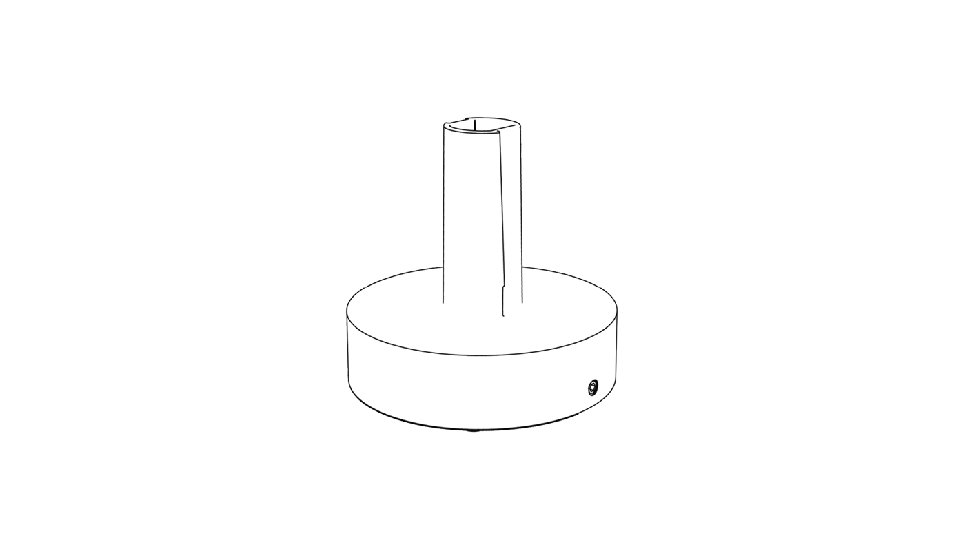 Wandhalterung (BLOCK BI S) (up&down), Anthrazit