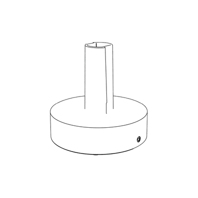 Wandhalterung (BLOCK BI S) (up&down), Anthrazit