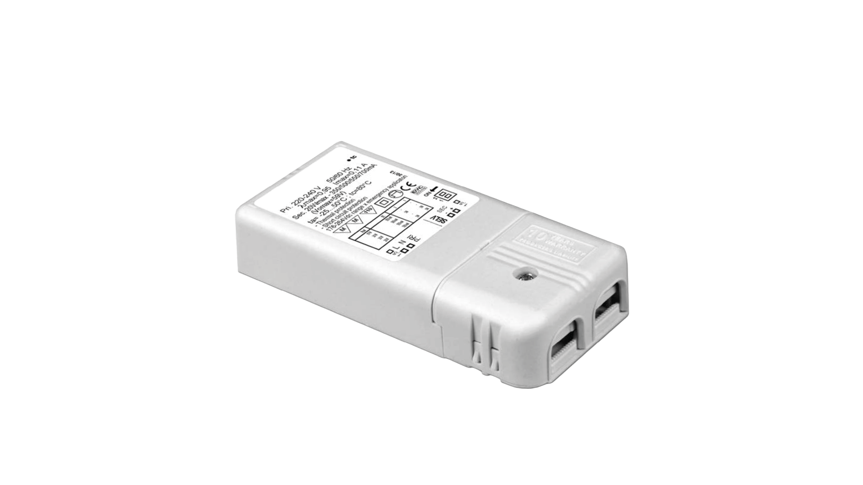 Konverter IP20, 19W, 350mA, Ein/Aus