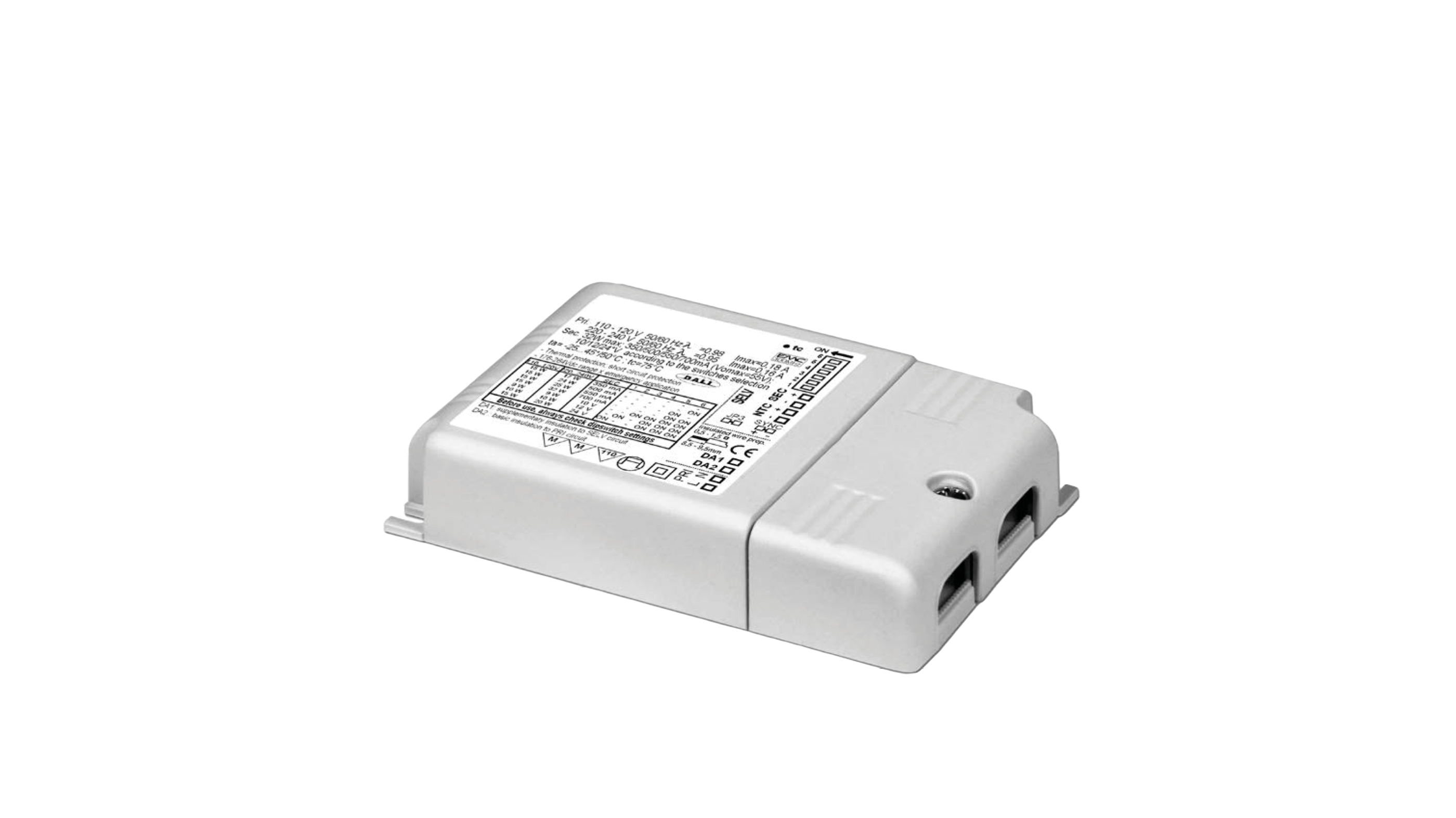 Konverter IP20, 17W, 350mA, DALI2