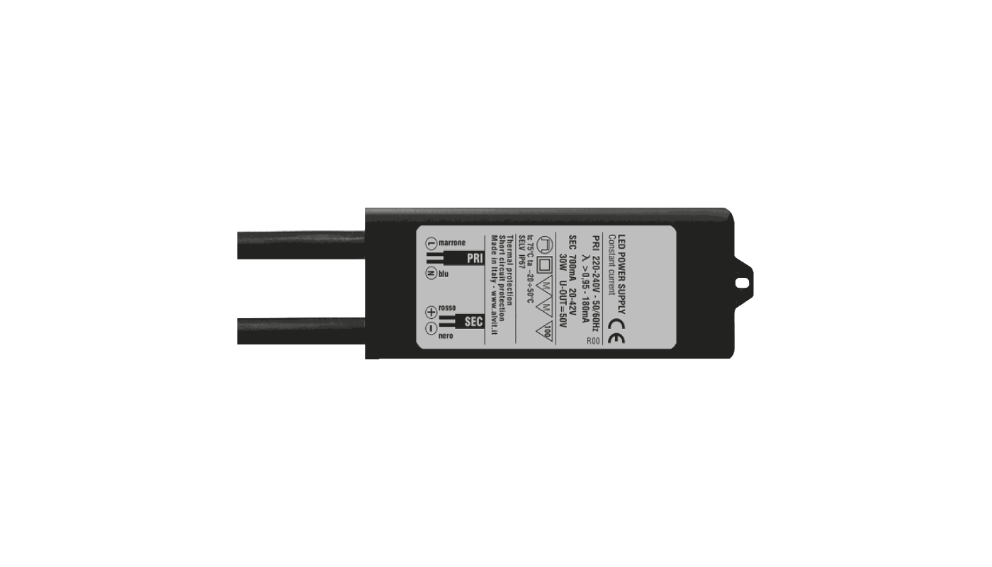 Konverter IP67, 36W, 24V, Ein/Aus