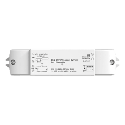 Konverter IP67, 12W, 500mA, DALI2, PUSH