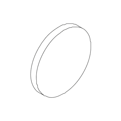 Satinierte Glasabdeckung