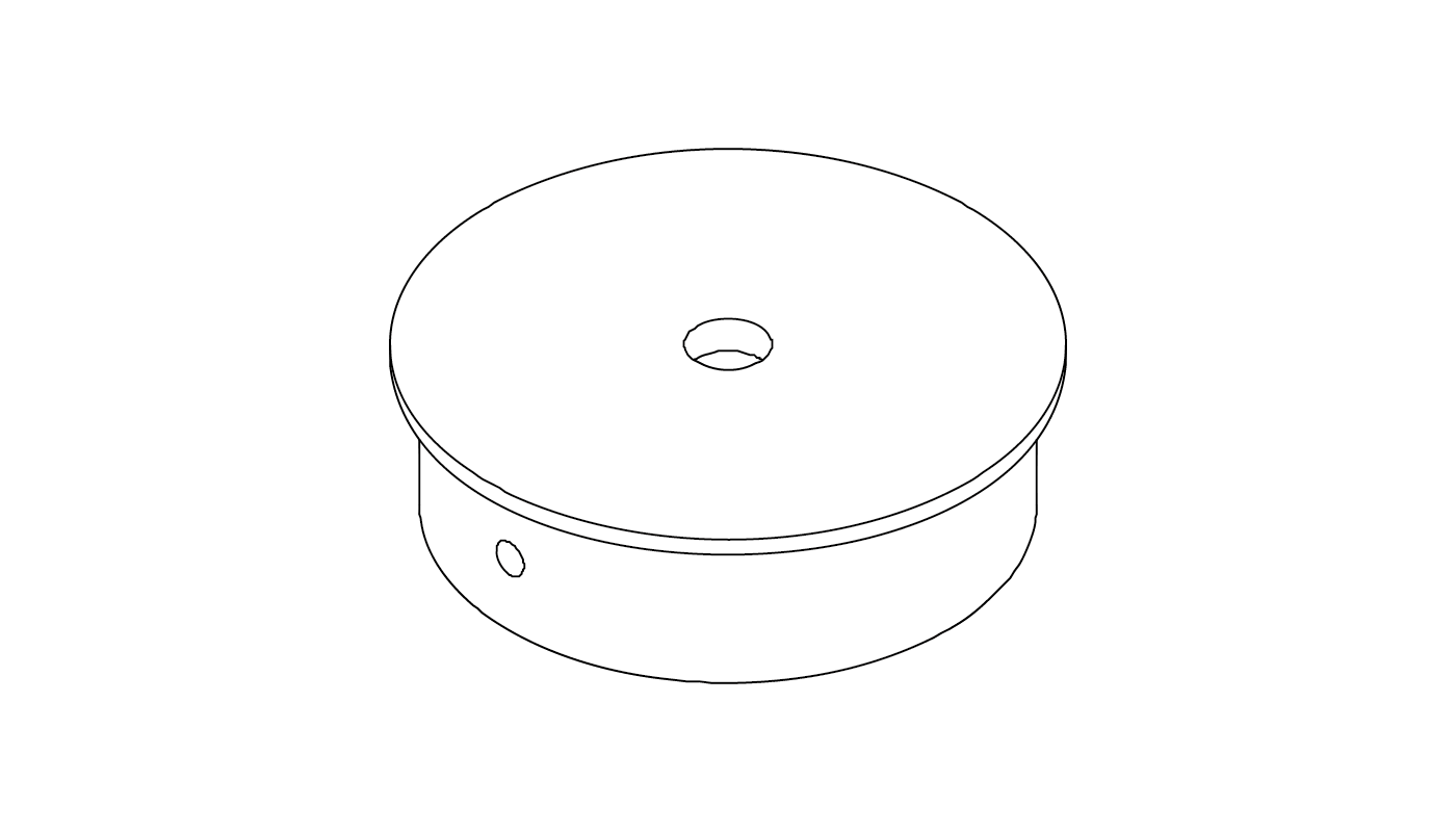 Montagesockel Aluminium
