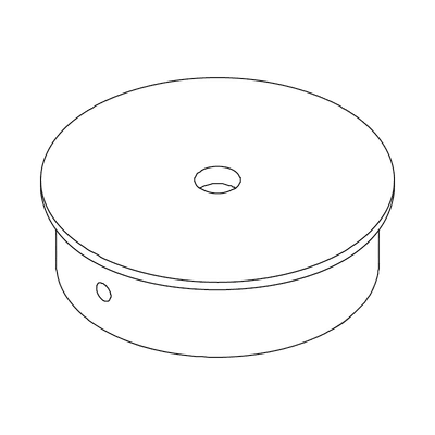 Montagesockel Aluminium