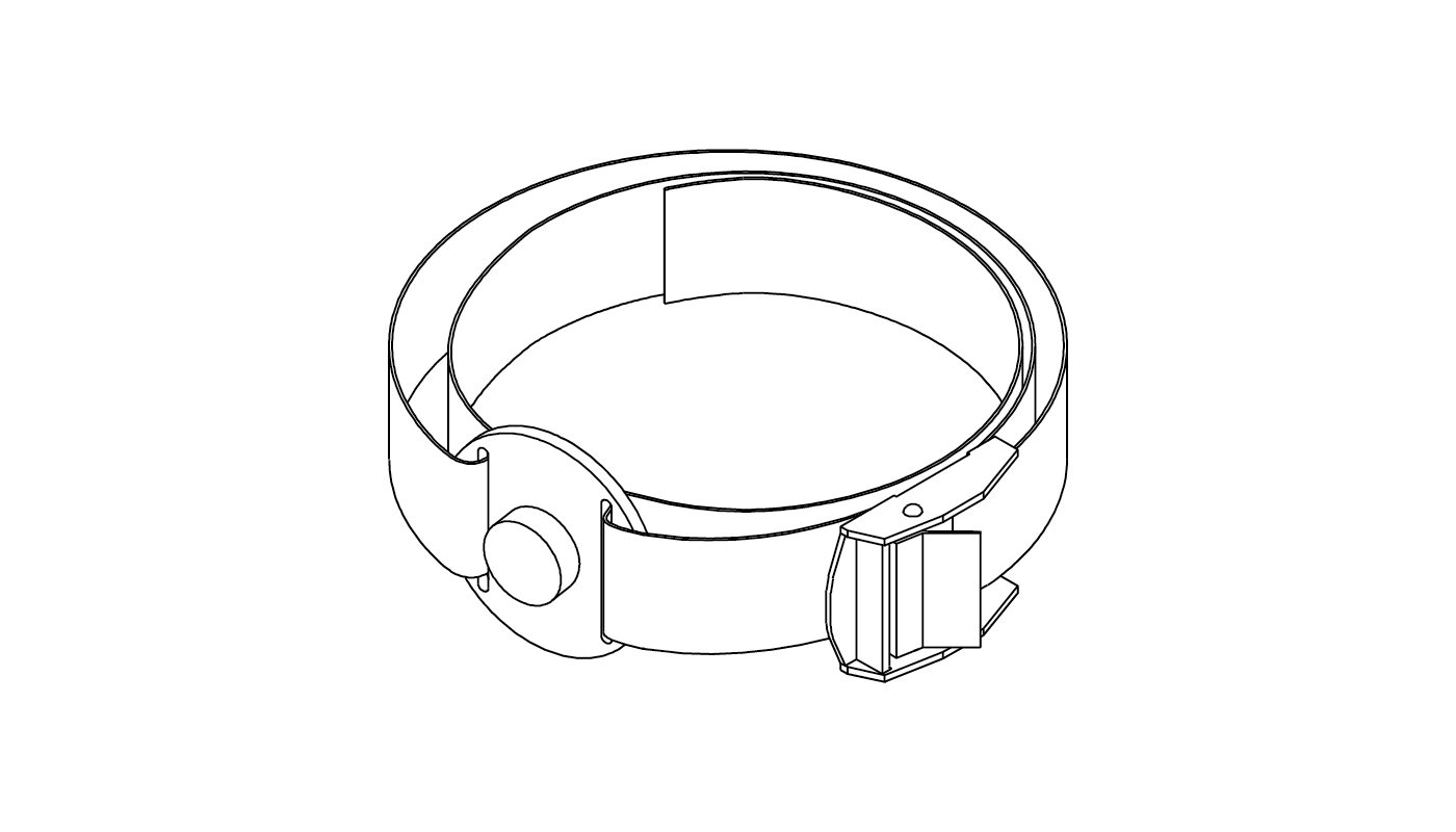 Montagehalterung für den Baum