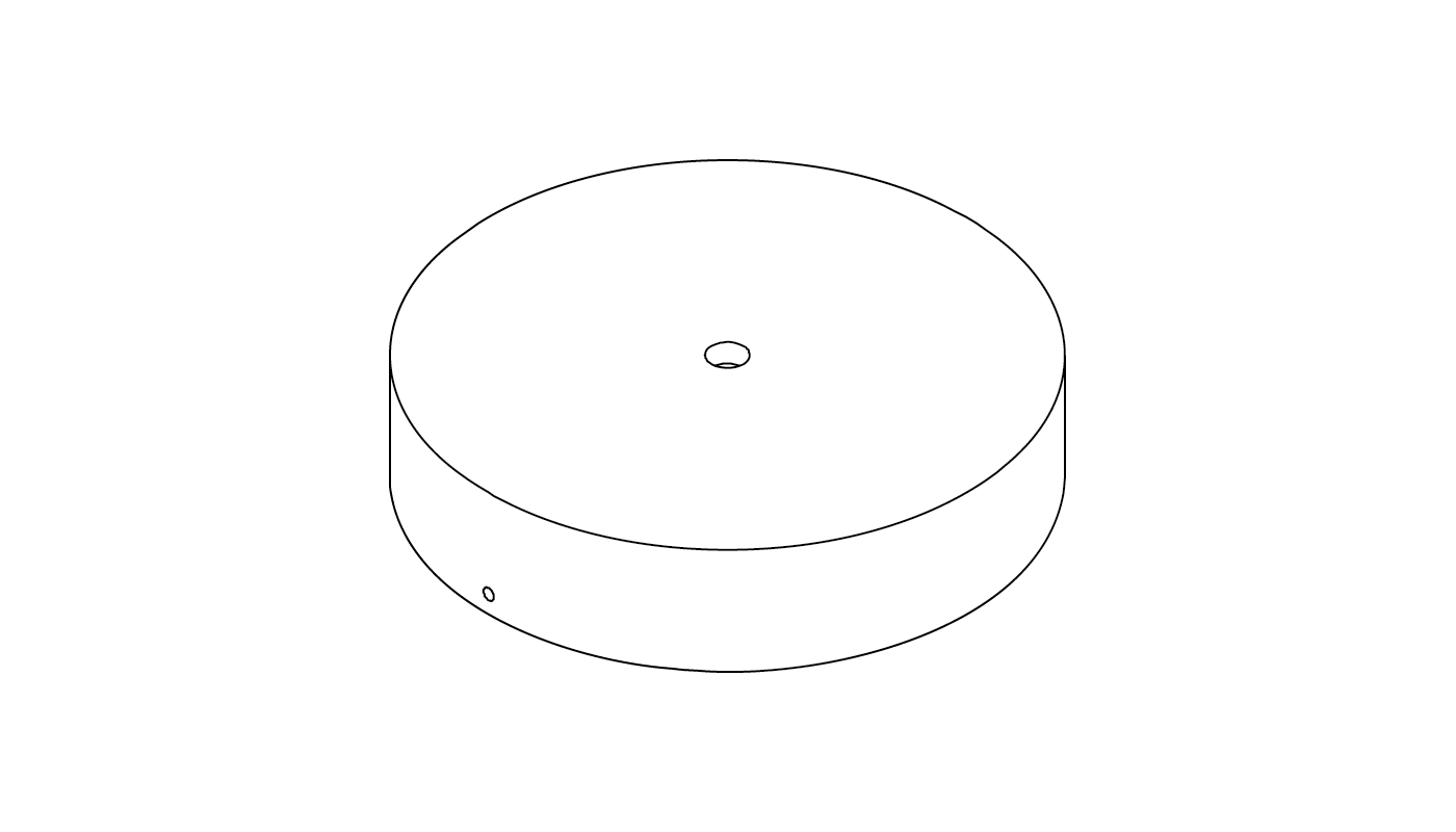 Montagesockel Aluminium