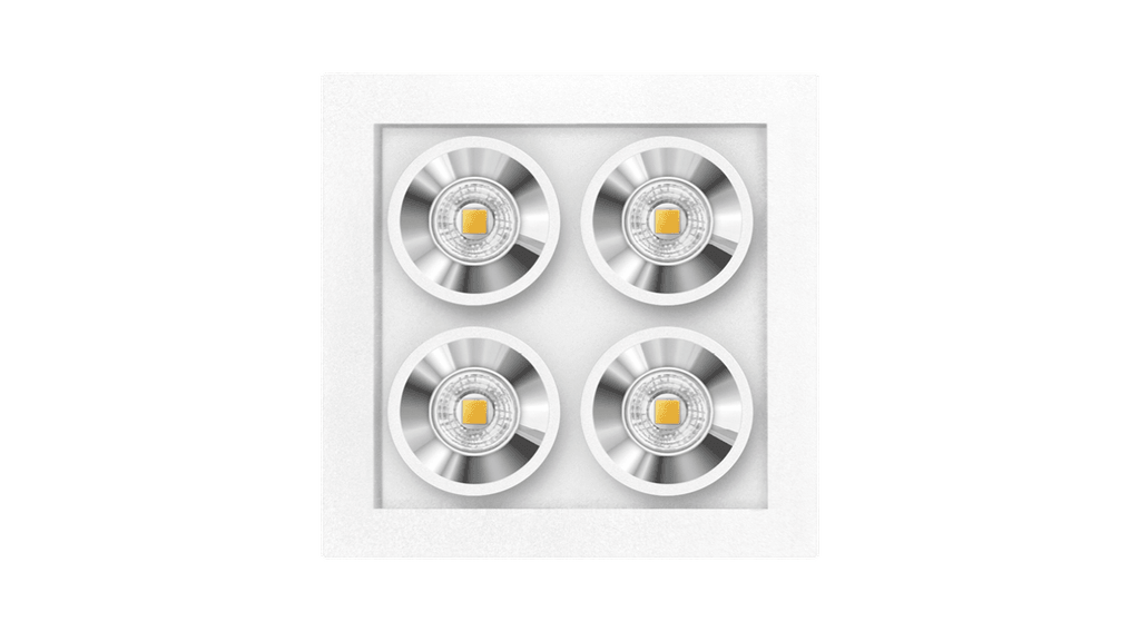 BLACK FOSTER MICRO RECESSED 2X2