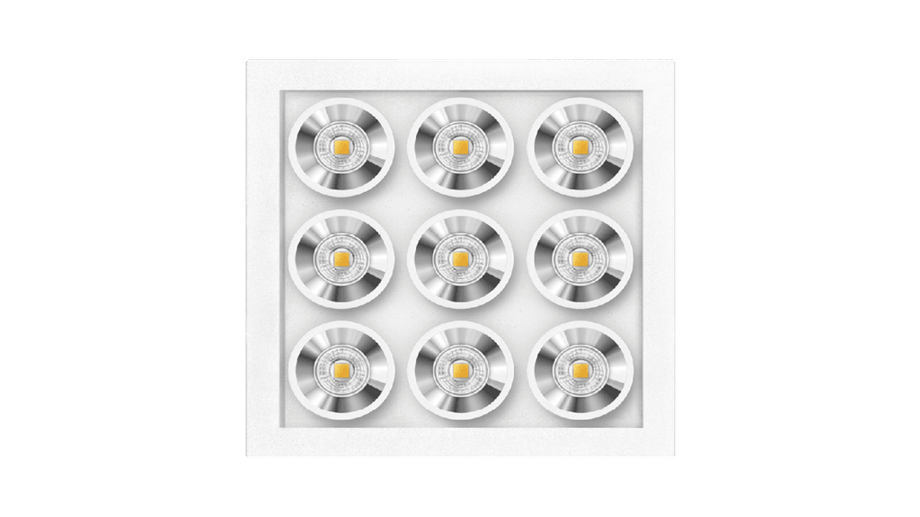 BLACK FOSTER MICRO RECESSED 3X3