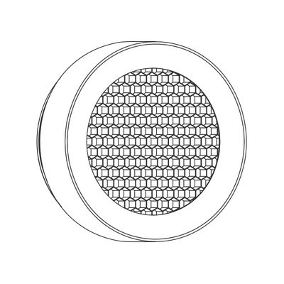 Blendschutz Wabenraster zu COCO NT