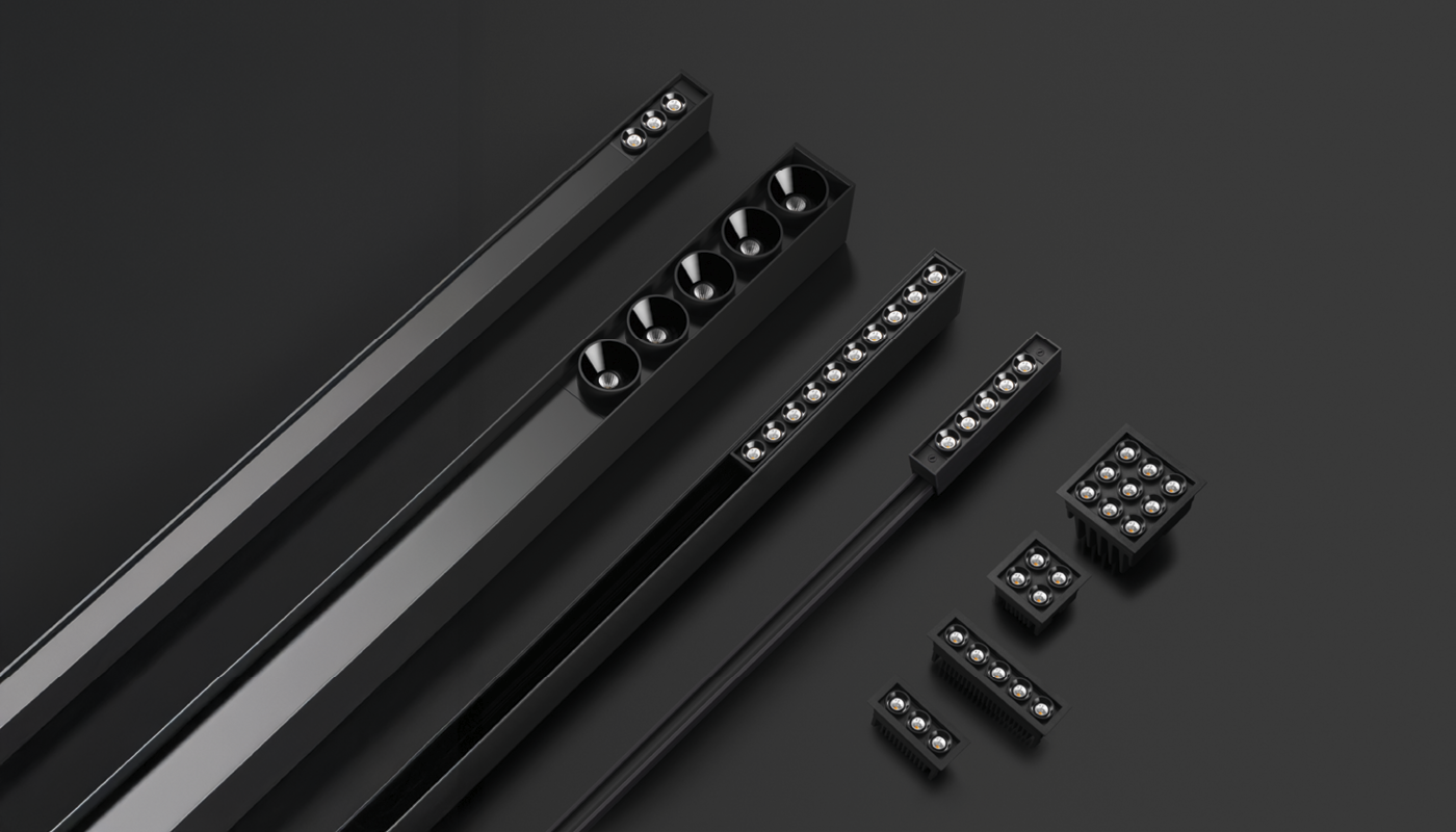 BLACK FOSTER MICRO RECESSED 2X2