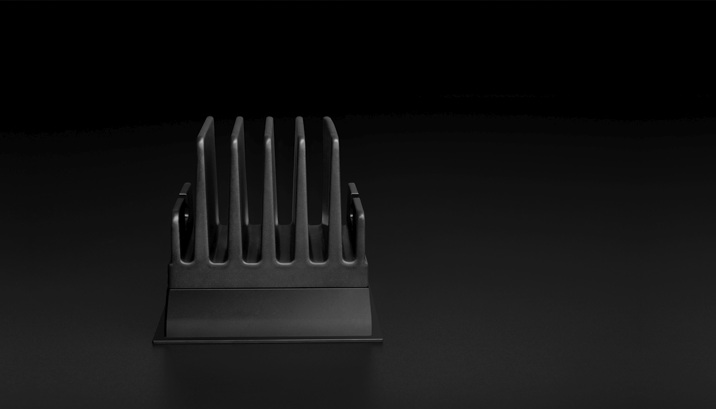 BLACK FOSTER MICRO RECESSED 3X3