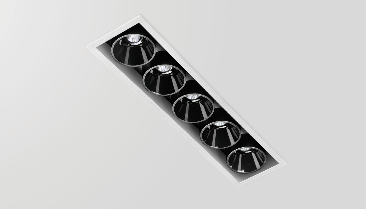 BLACK FOSTER RECESSED 5