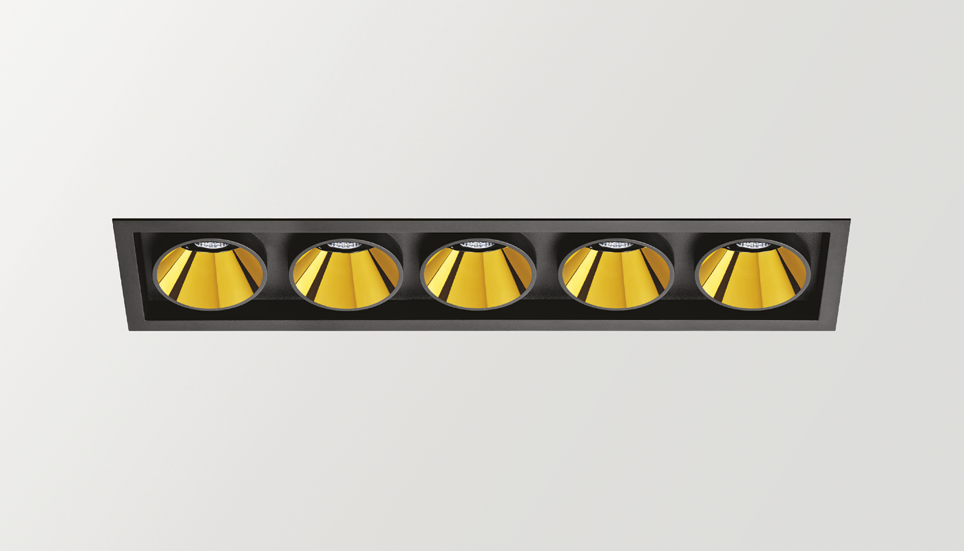 BLACK FOSTER RECESSED 5