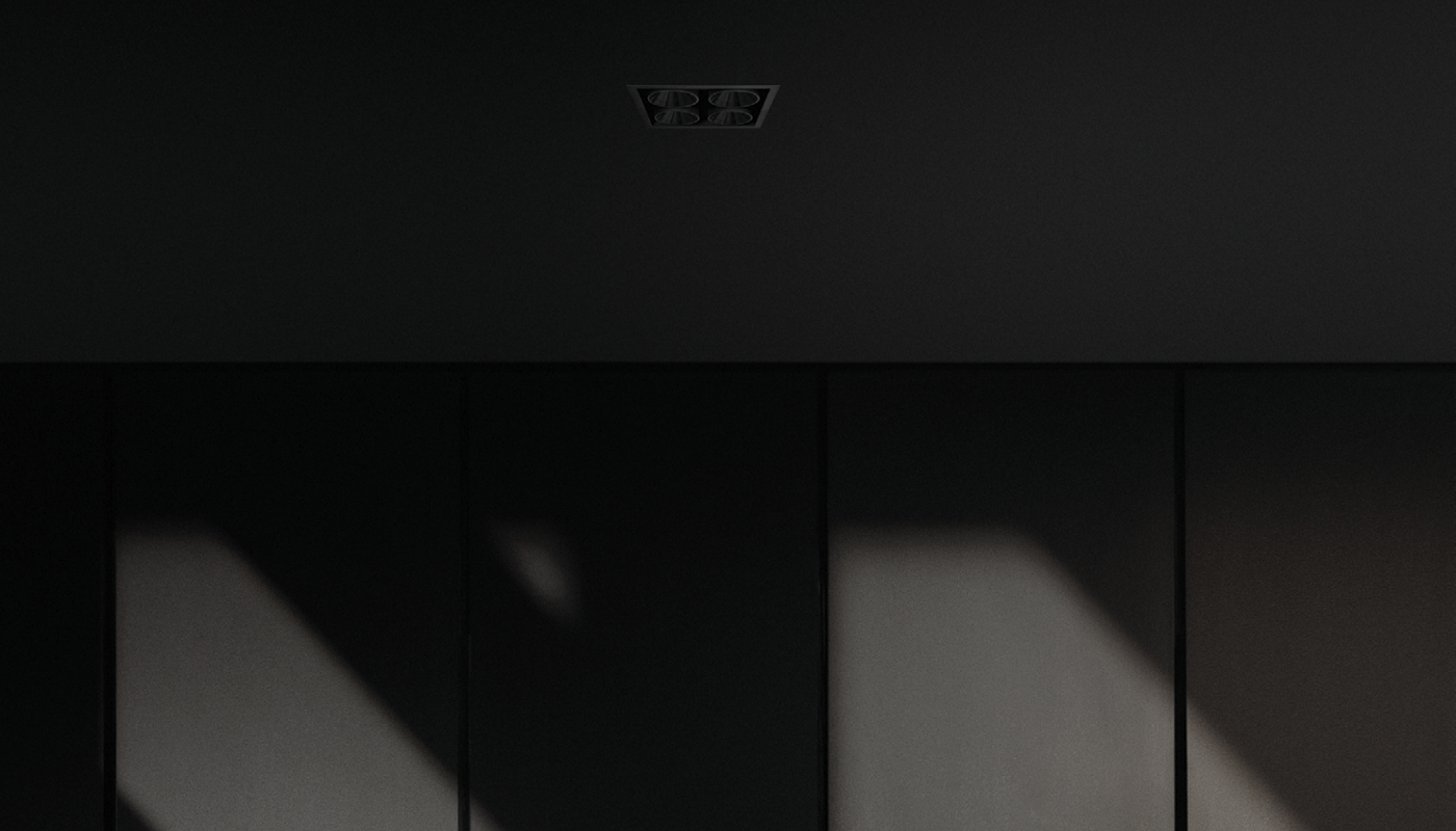 BLACK FOSTER RECESSED 2X2