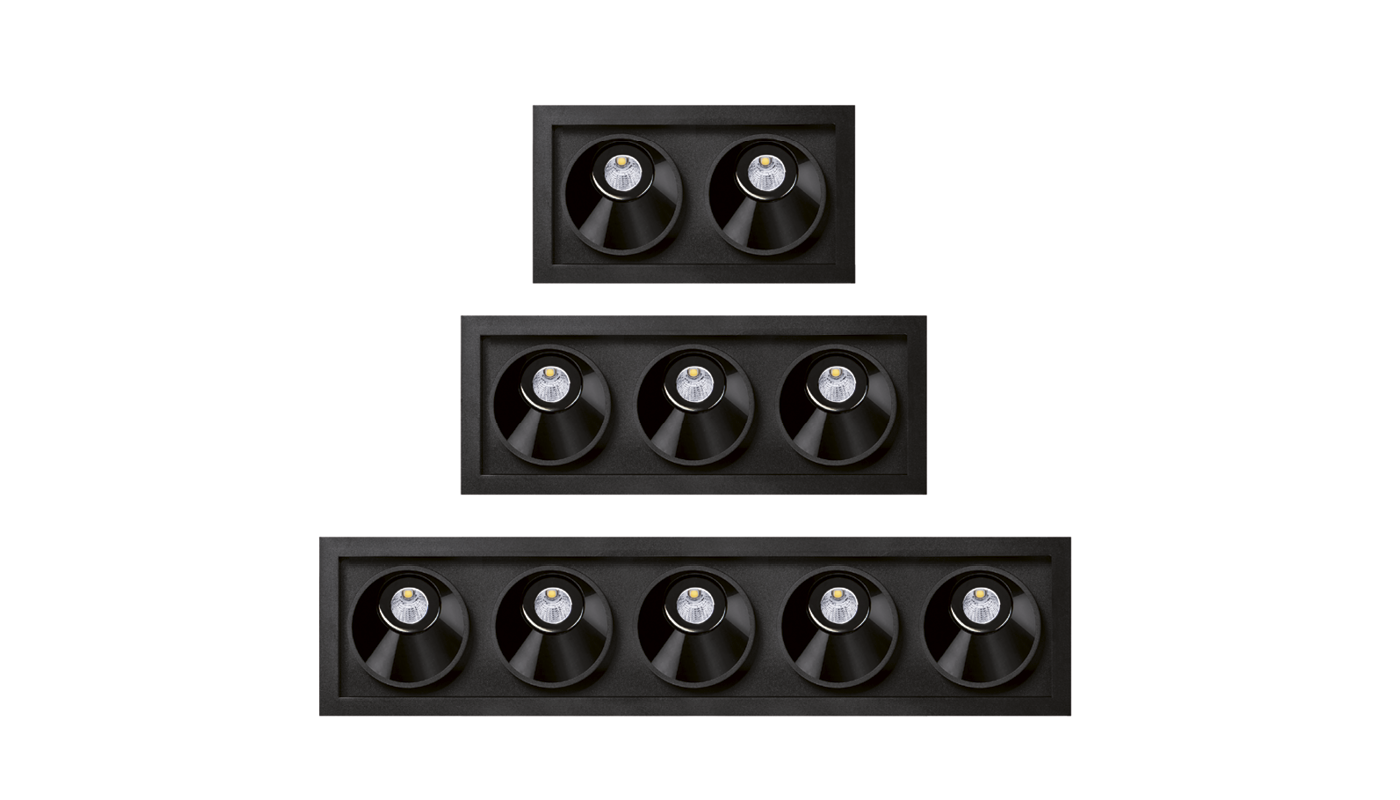 BLACK FOSTER ASYMMETRIC RECESSED 5