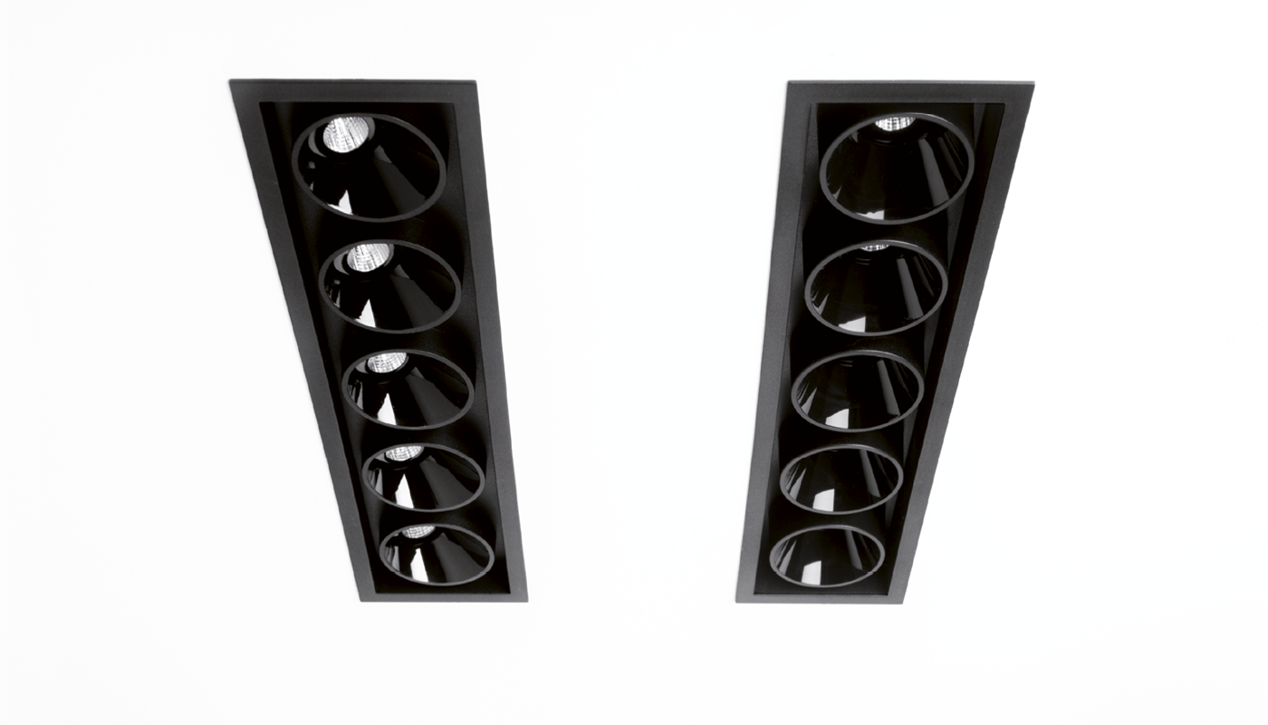 BLACK FOSTER ASYMMETRIC RECESSED 5