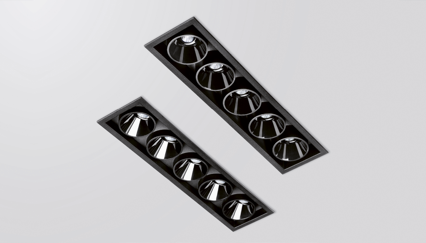 BLACK FOSTER ASYMMETRIC RECESSED 5