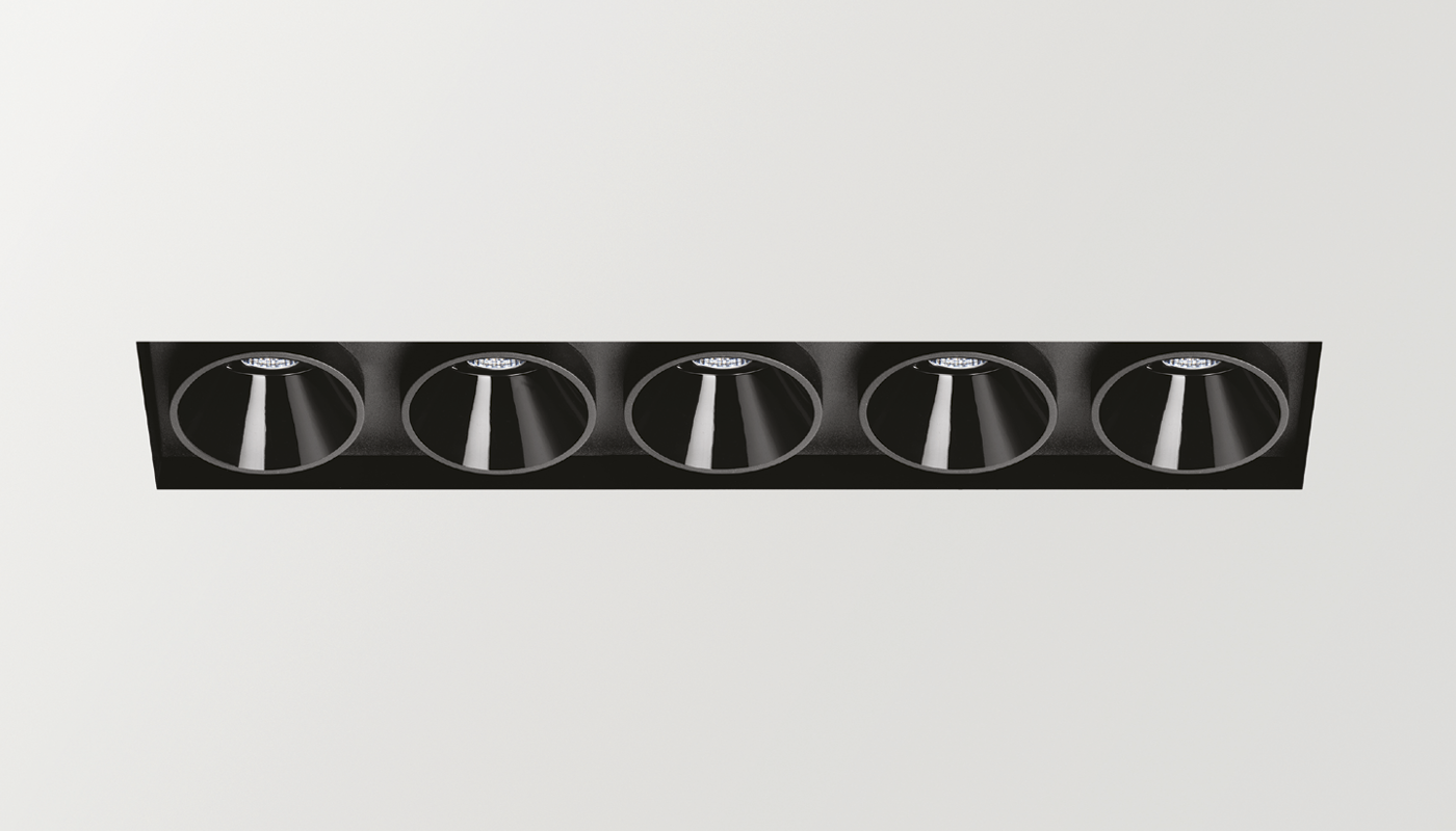 BLACK FOSTER ASYMMETRIC TRIMLESS 5